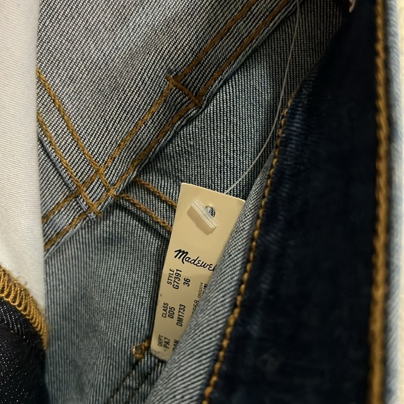 Madewell 10” High-Rise Skinny size 36 NWT - Picture 5 of 7